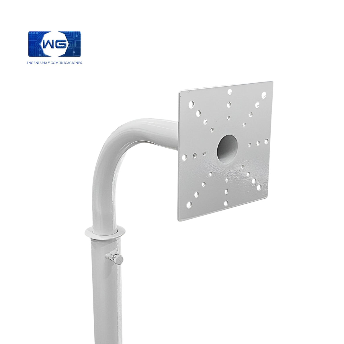 Pedestal Expandible para Cámara de Seguridad CCTV de 1 a 1.70 Metros