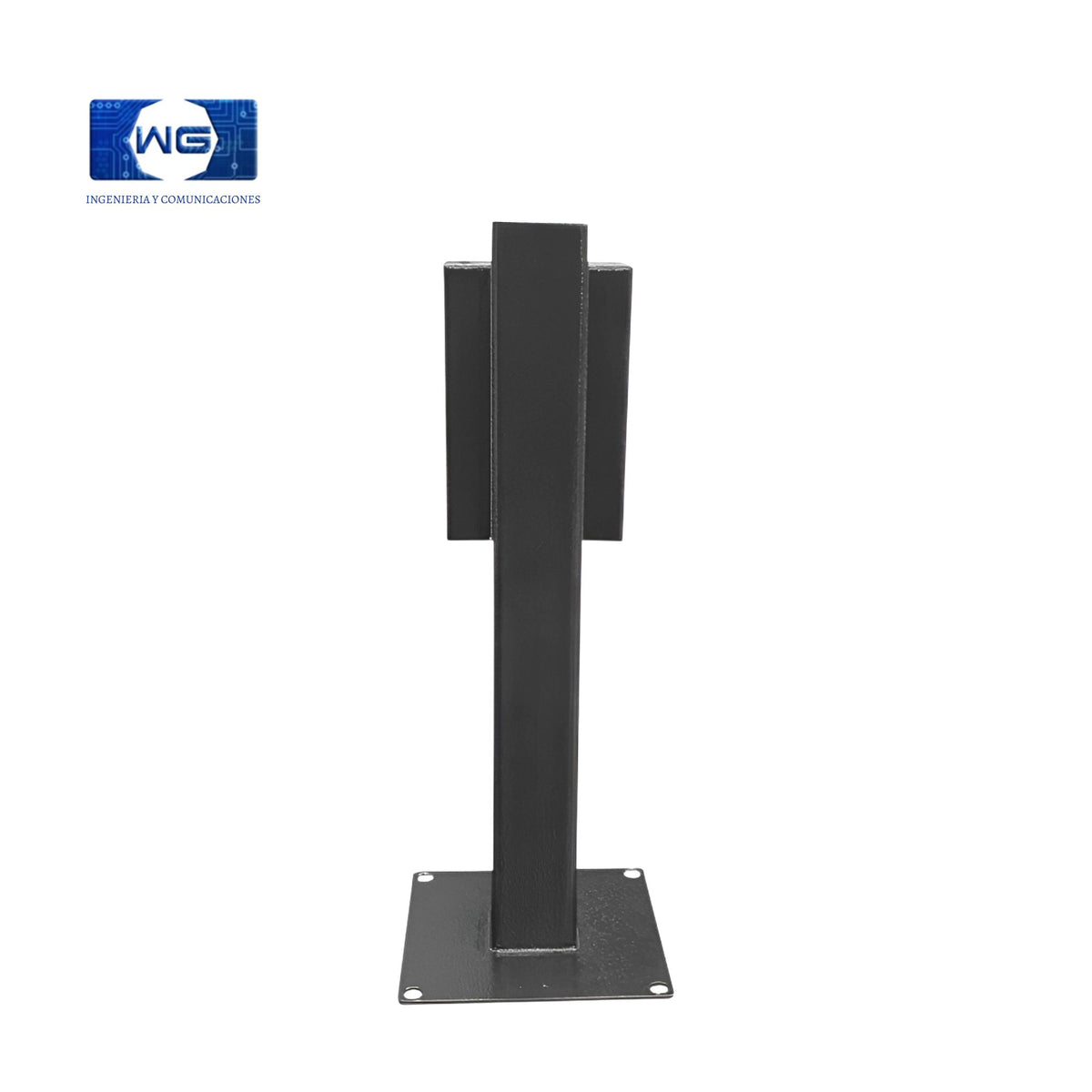 Pedestal para fotoceldas con caperuza