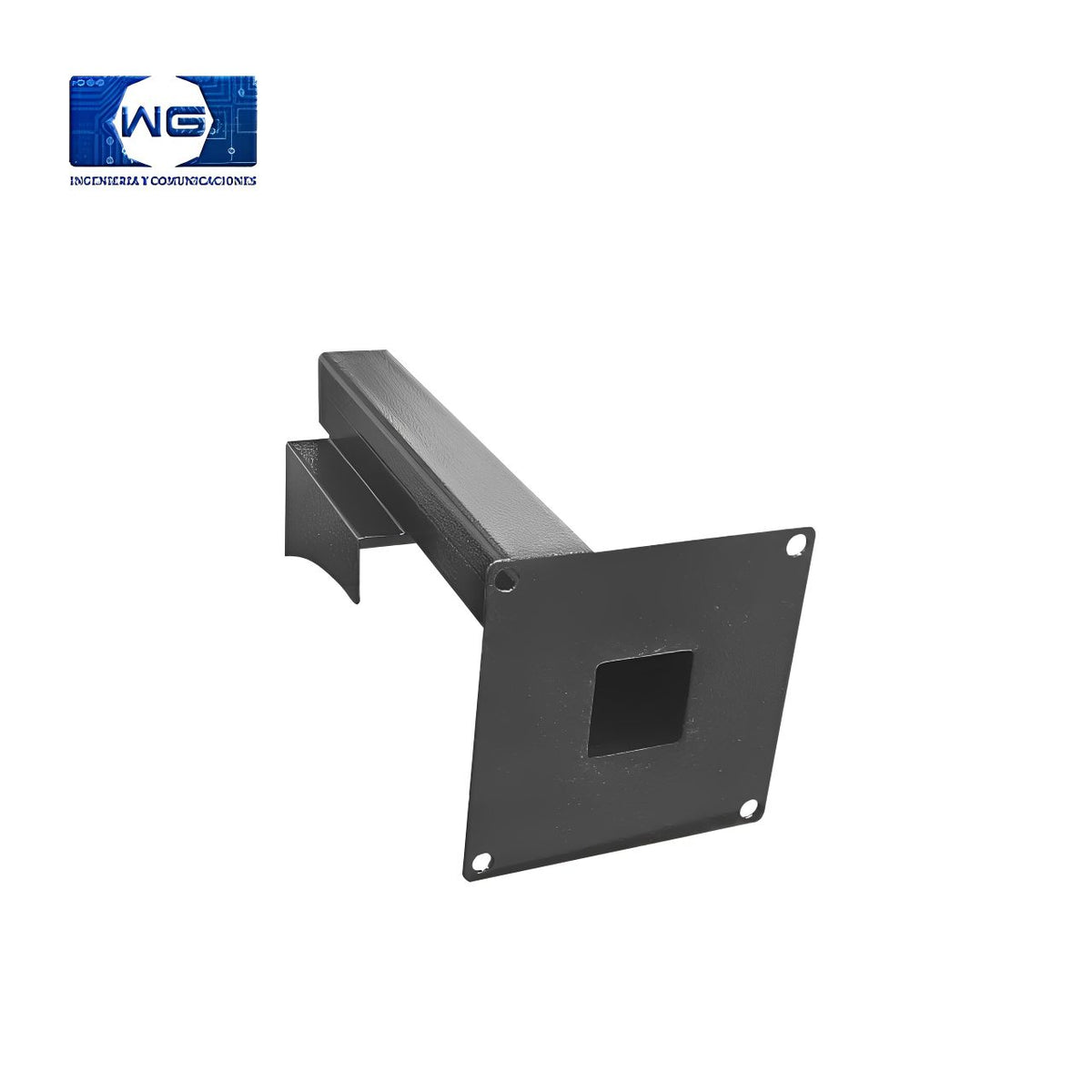 Pedestal para fotoceldas con caperuza