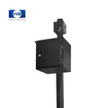 Poste para exteriores con cofre