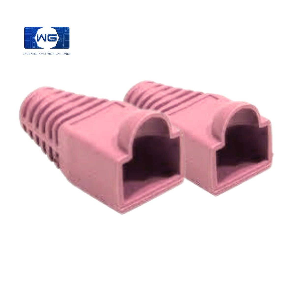 Botas o Capuchones RJ45 bolsa X 100u - rosado