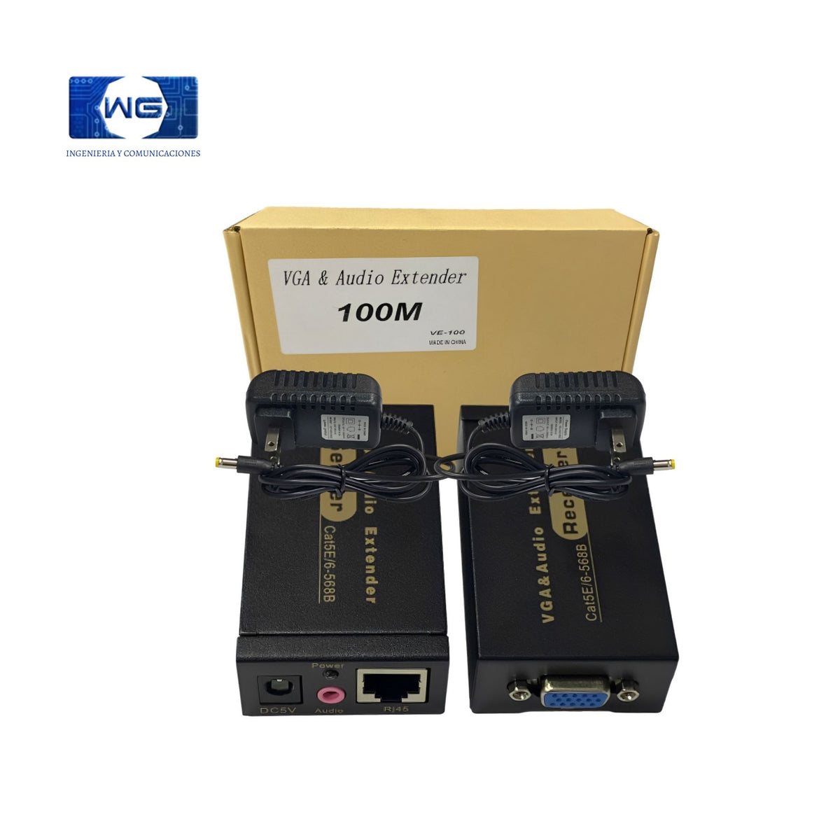 Extender VGA - extender-vga-de-100m-activo