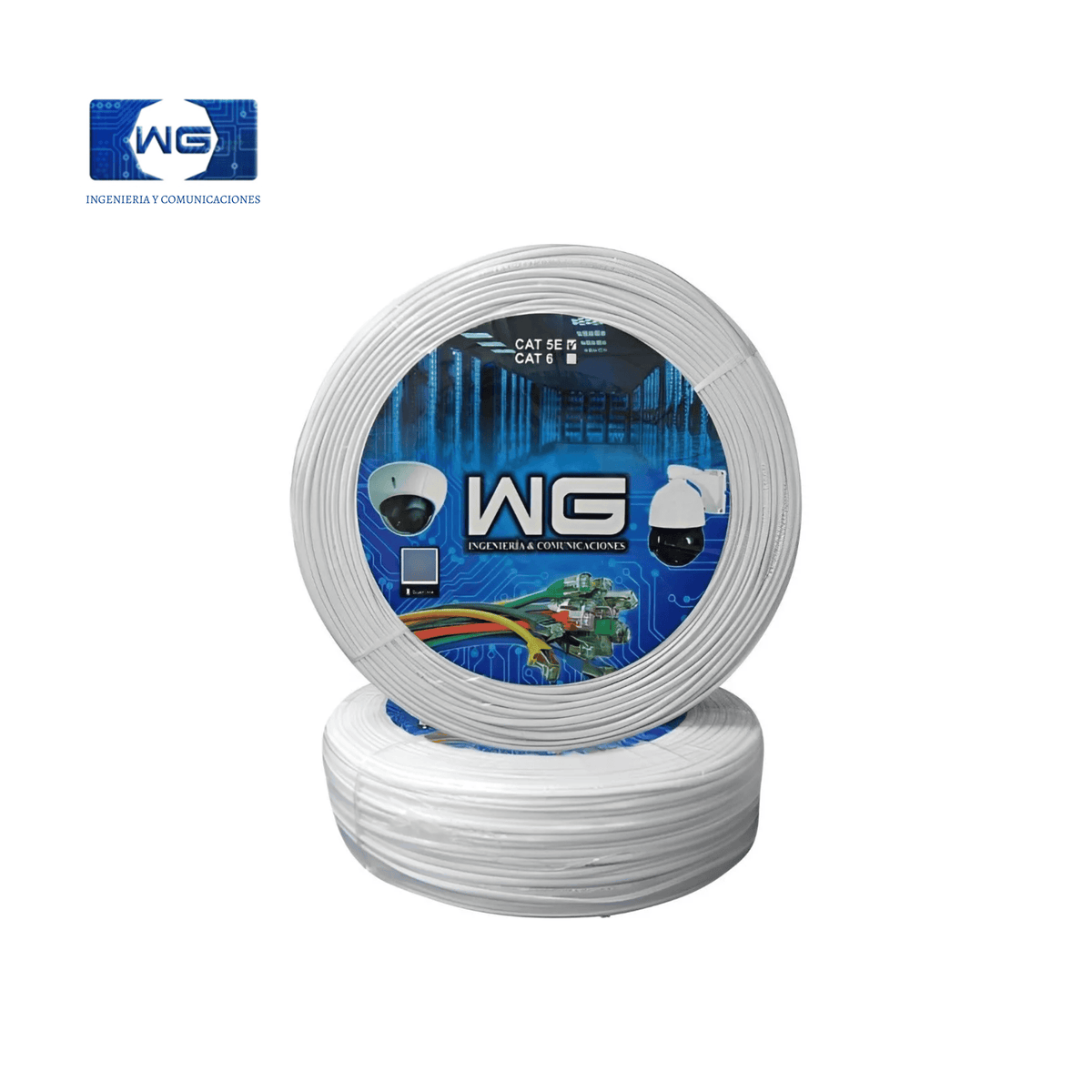 Cable de alarma – aleación 4 hilos Cat5e 305mts