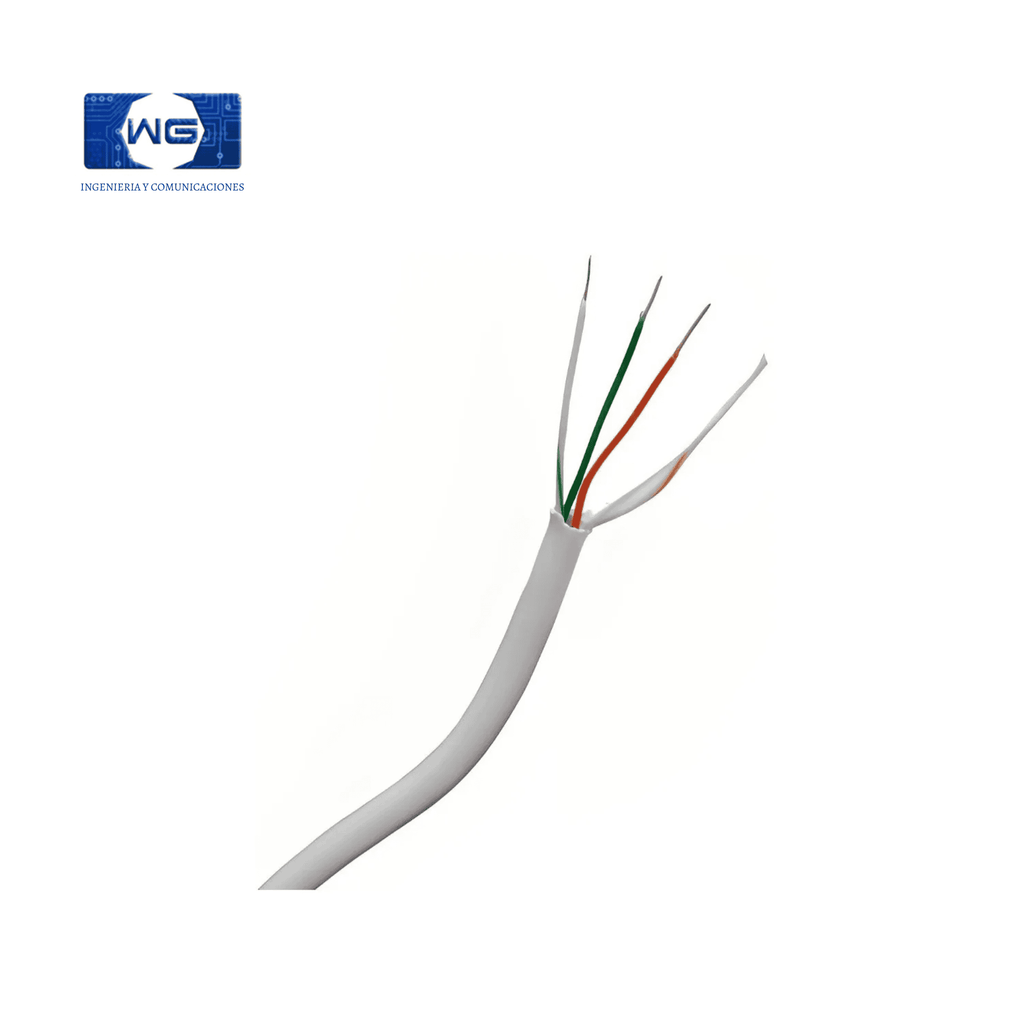 Cable de alarma – aleación 4 hilos Cat5e 305mts