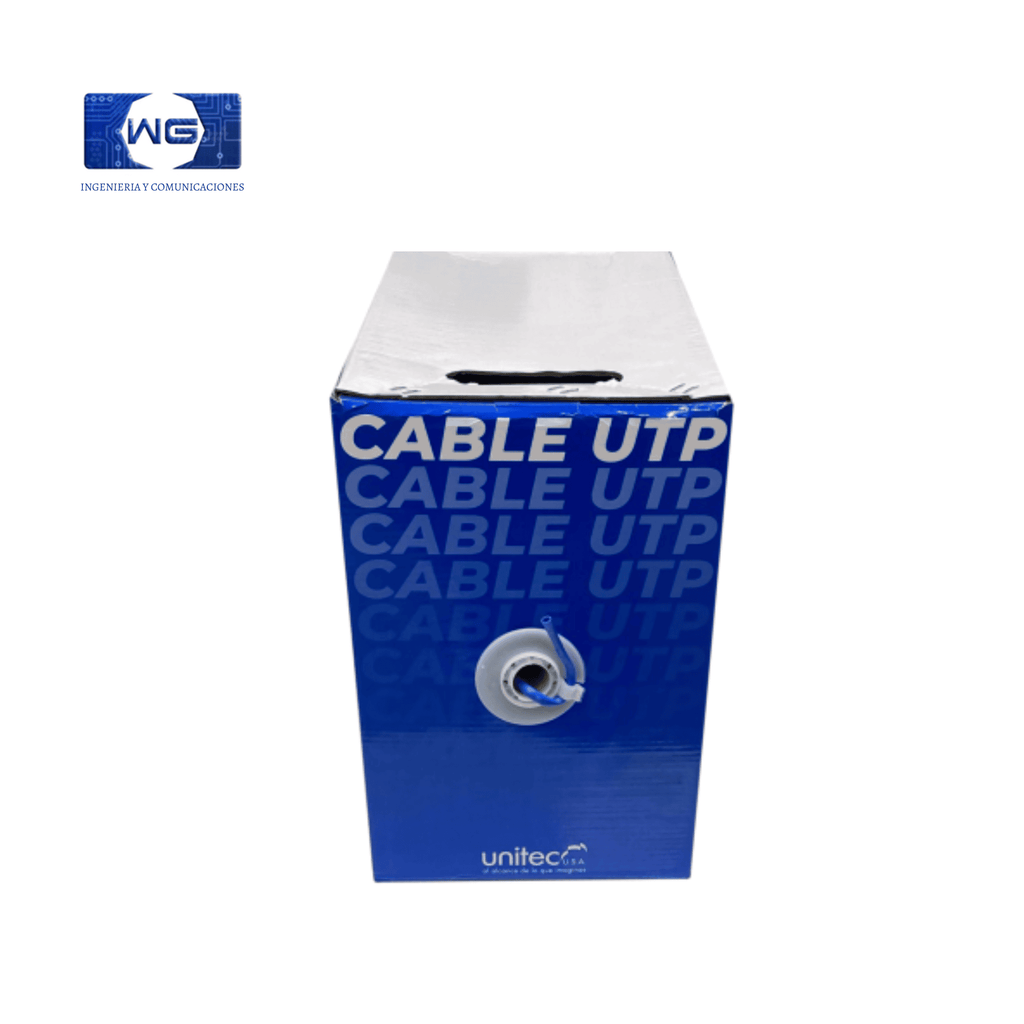 Cable Utp cat5e int. aleación 305mts ( Unitec)