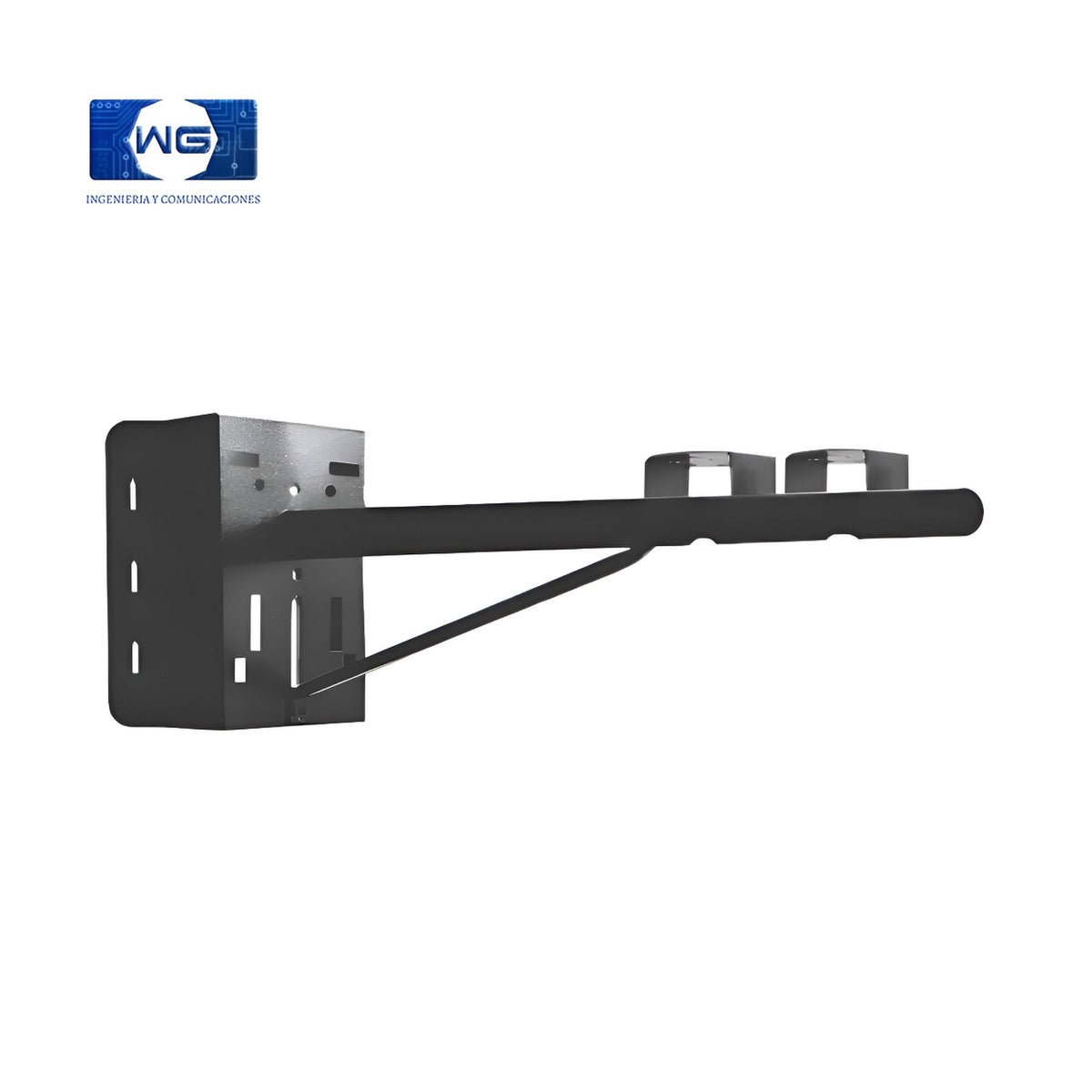 Soporte Esquinero para Doble Cámara de Seguridad CCTV de 60 cm