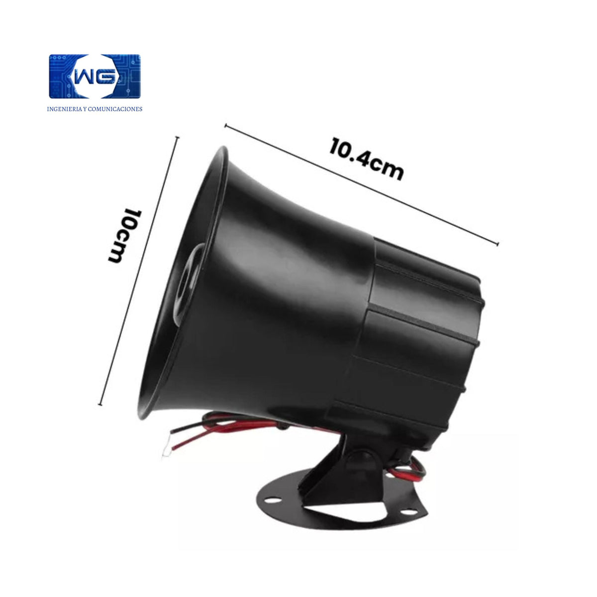 Sirena Para Alarma 12v 15w 1 Tono