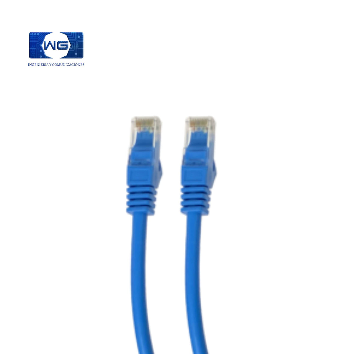 Patch cord Cat 6 100% cobre - 0-5m / azul