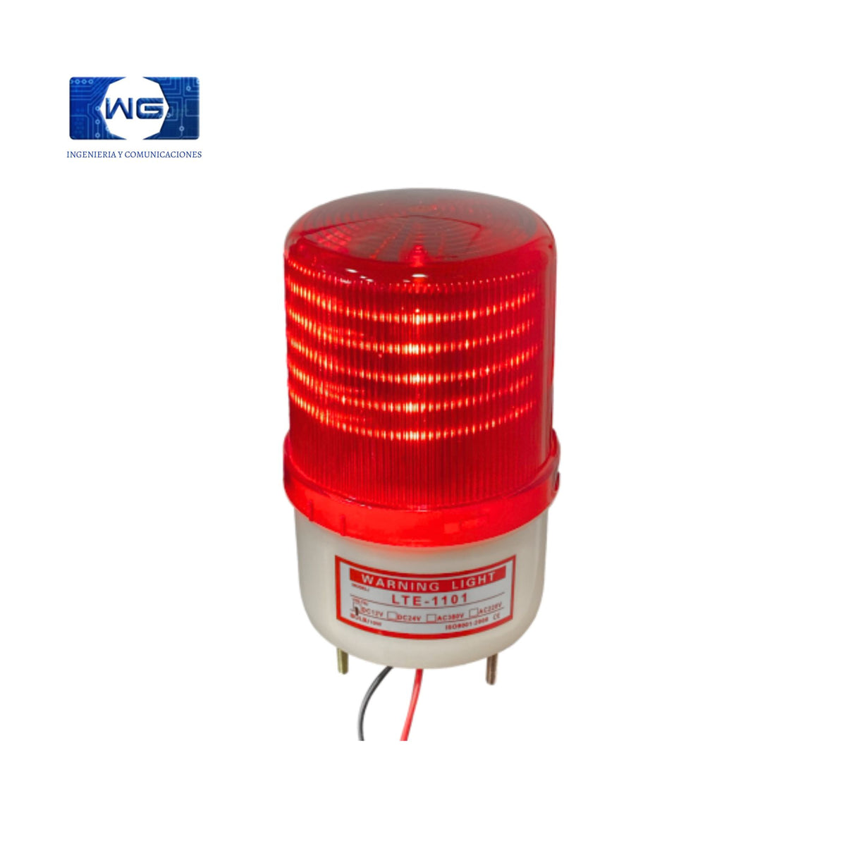 Luz estroboscópica sin audio
