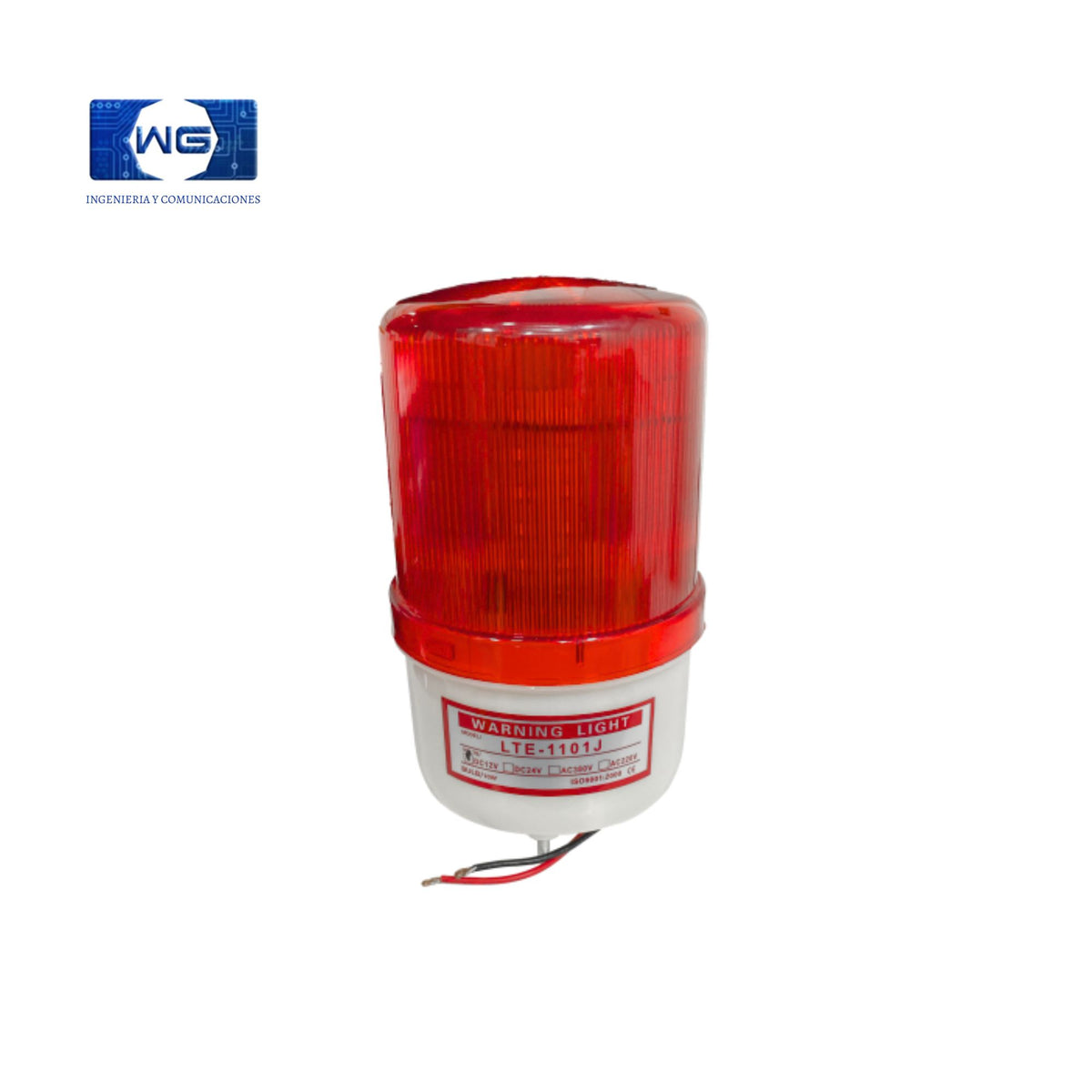Luz estroboscópica con audio
