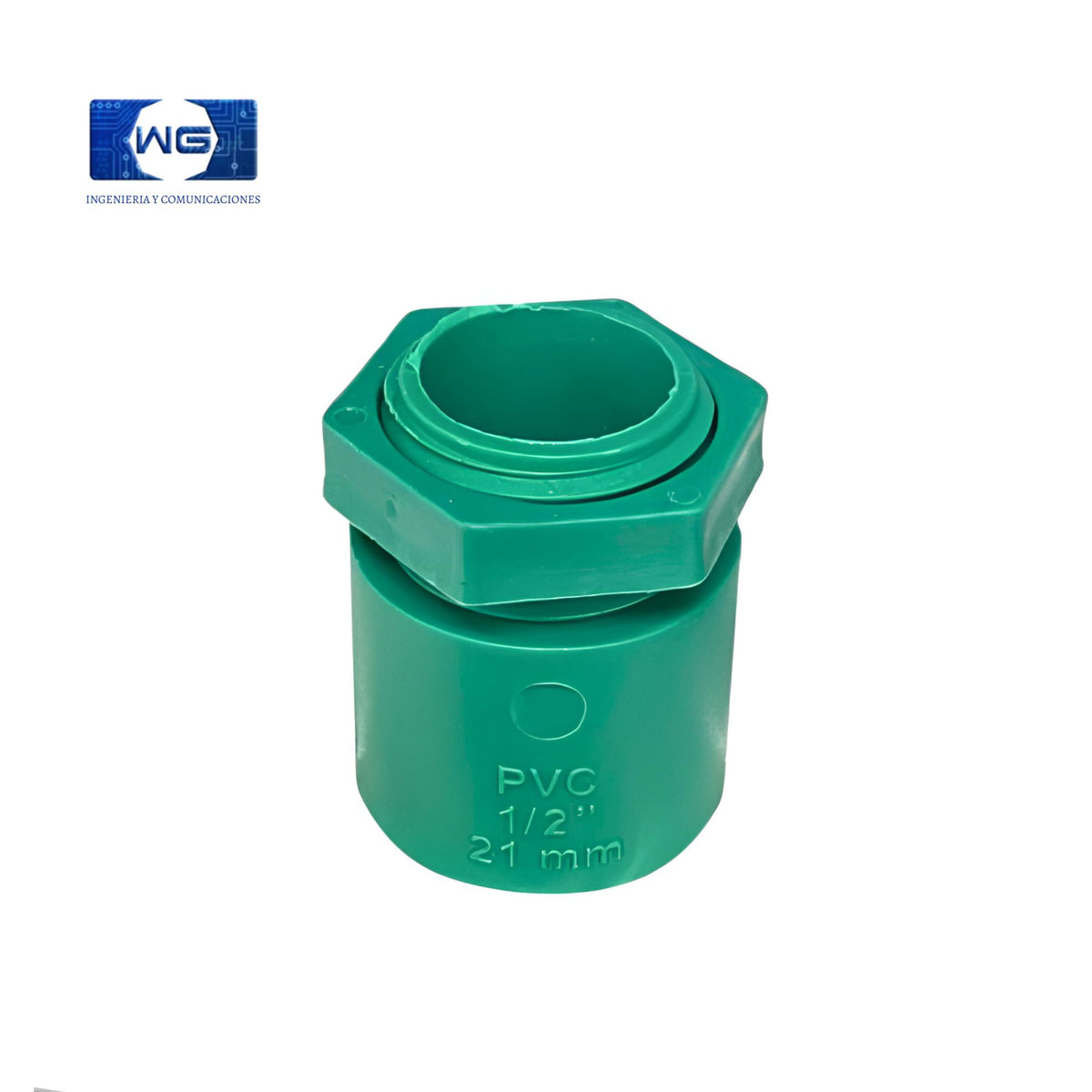 Terminal PVC verde - 1-2