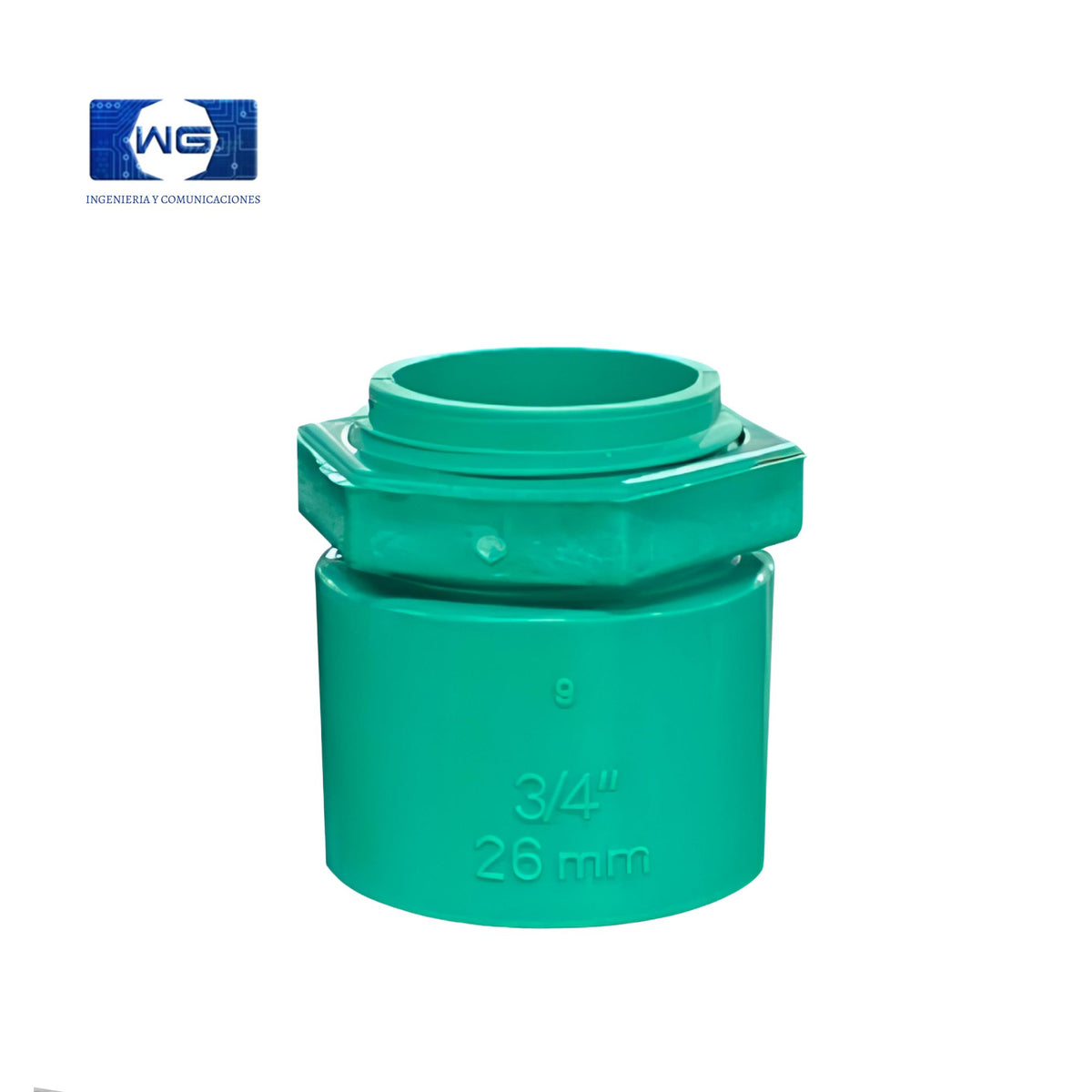 Terminal PVC verde - 3-4