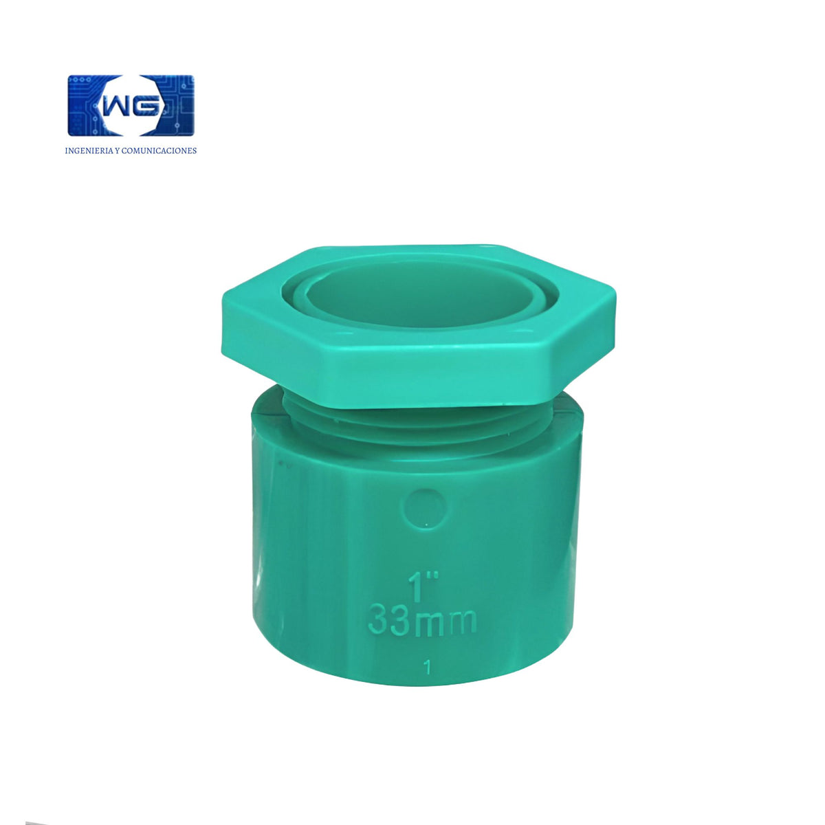 Terminal PVC verde - 1