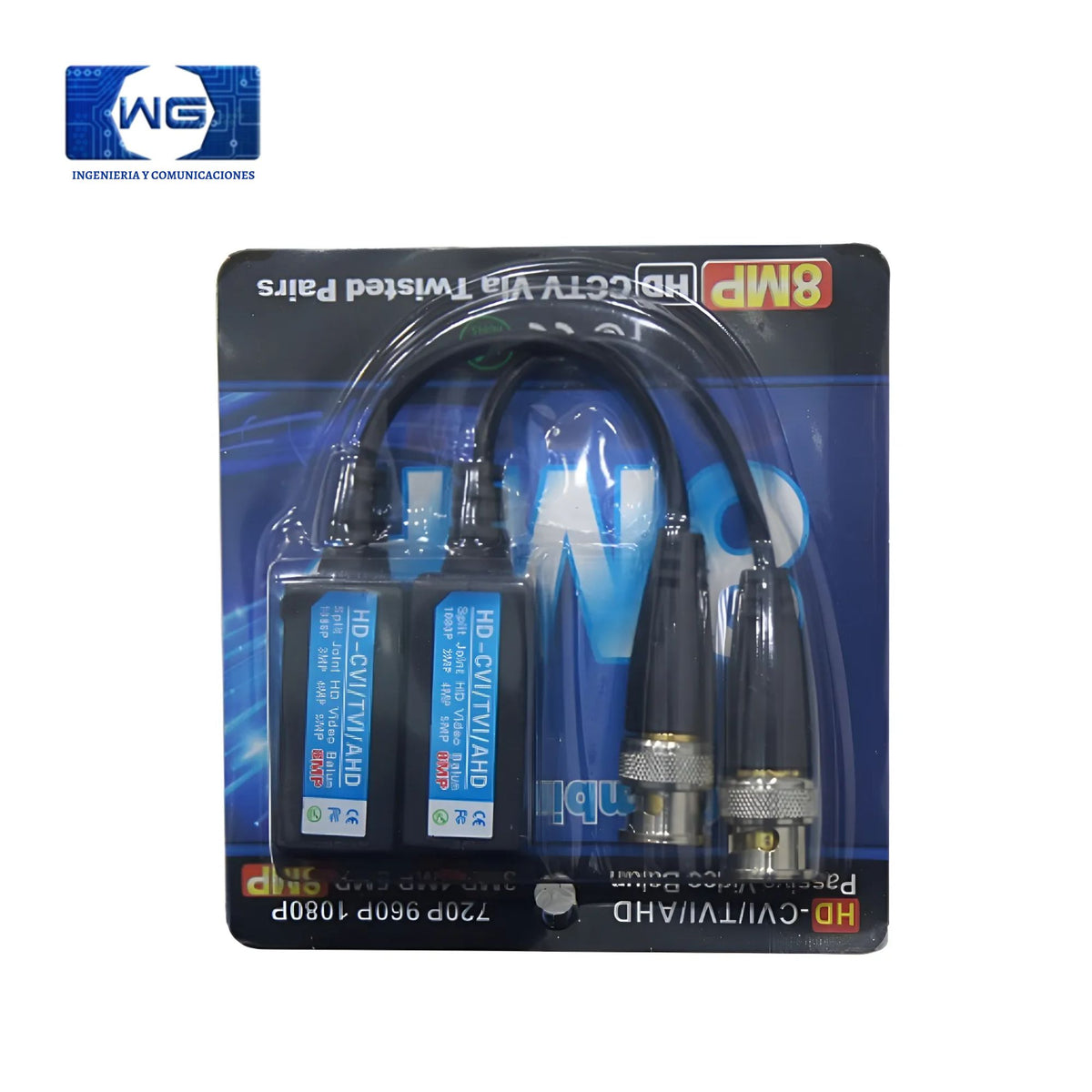 Video balun 8mp