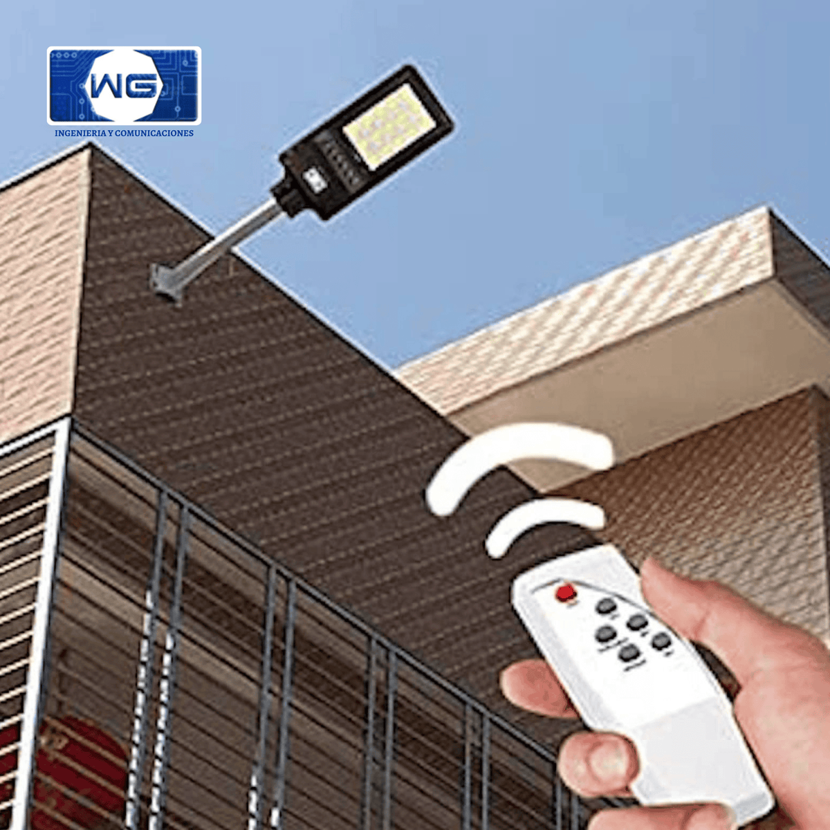 Lámpara solar para poste GD-99100