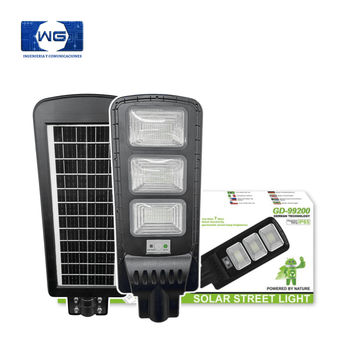 Lámpara solar led GD- 99200