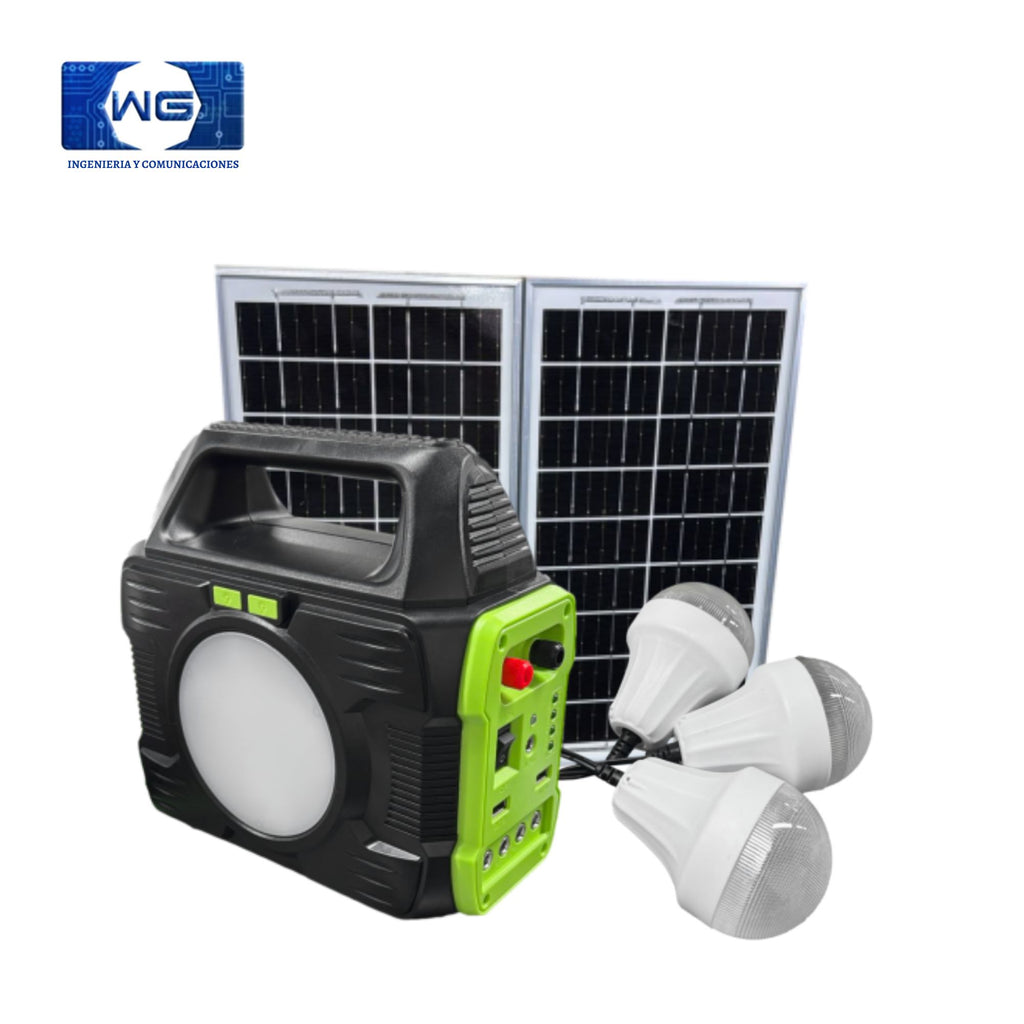 Sistema solar 3 bombillas GD – C77