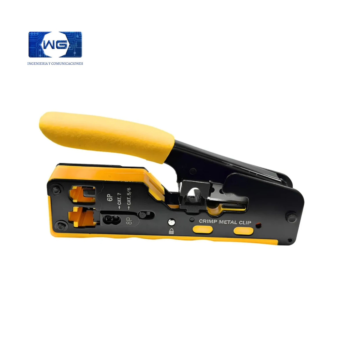 Ponchadora Rj45 Multifuncional Utp Cat 7/6/5 – Plug Pasante