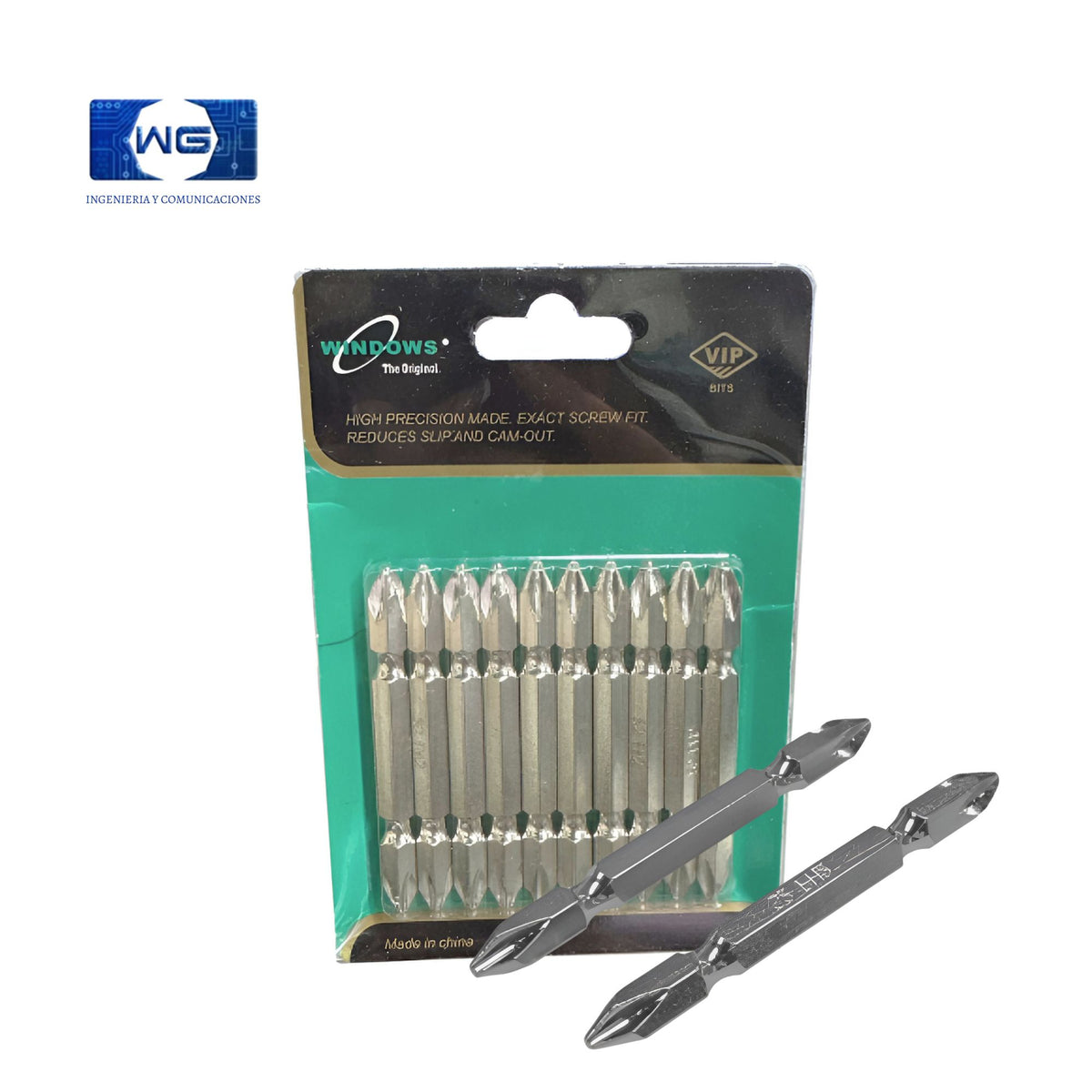Set punta doble estrella S2 PH2