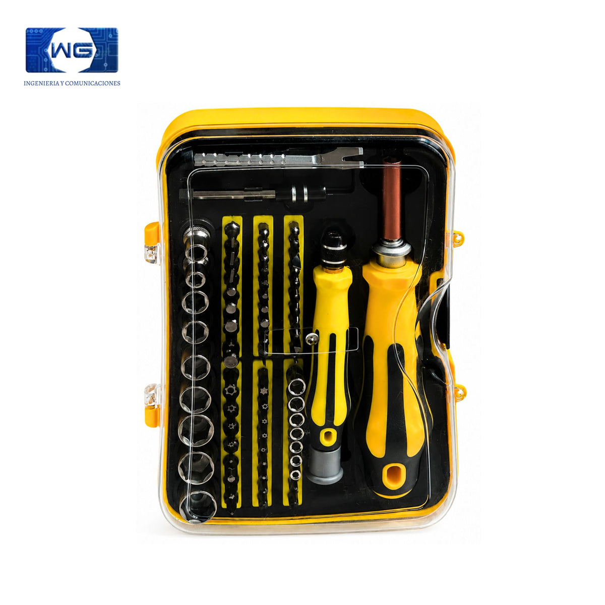 Set Destornillador Imantado 70 En 1