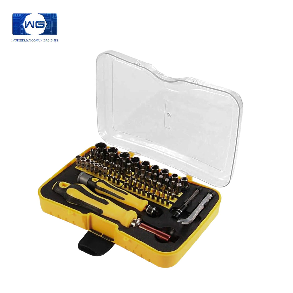 Set Destornillador Imantado 70 En 1