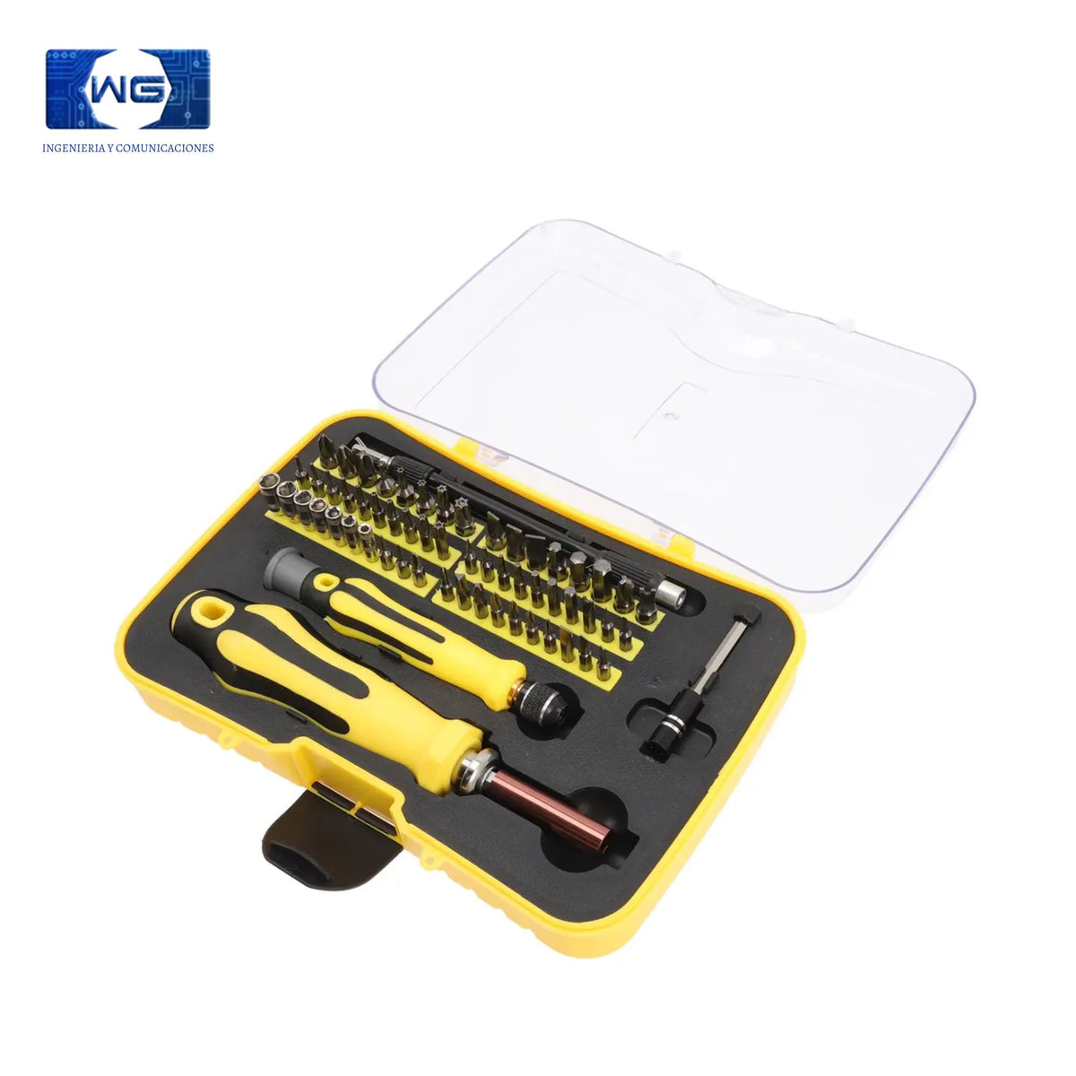 Set Destornillador Imantado 70 En 1