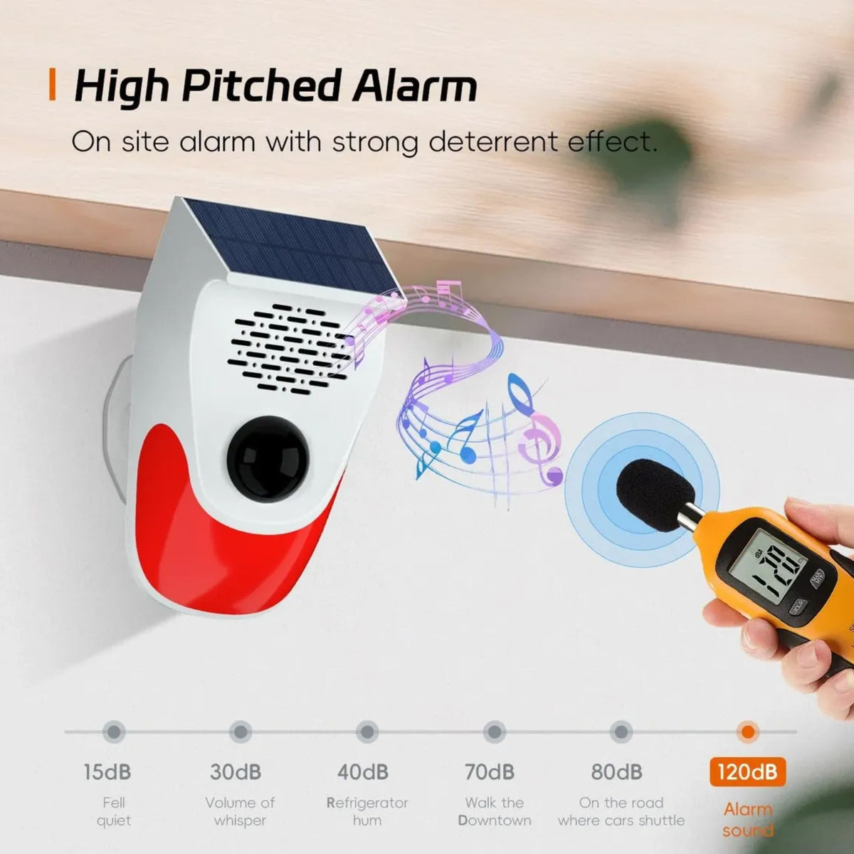 Sensor Solar Con Luz