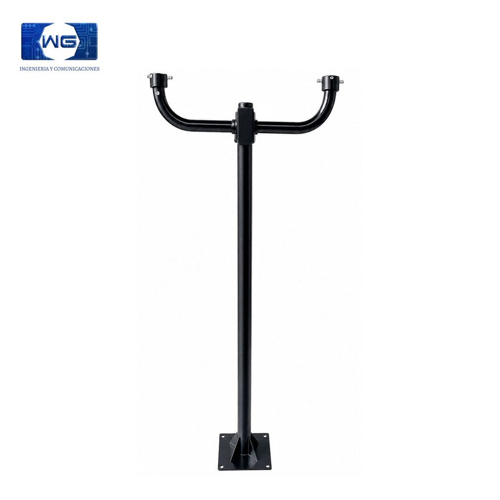 Brazo doble para cámara PTZ de 1.5cm