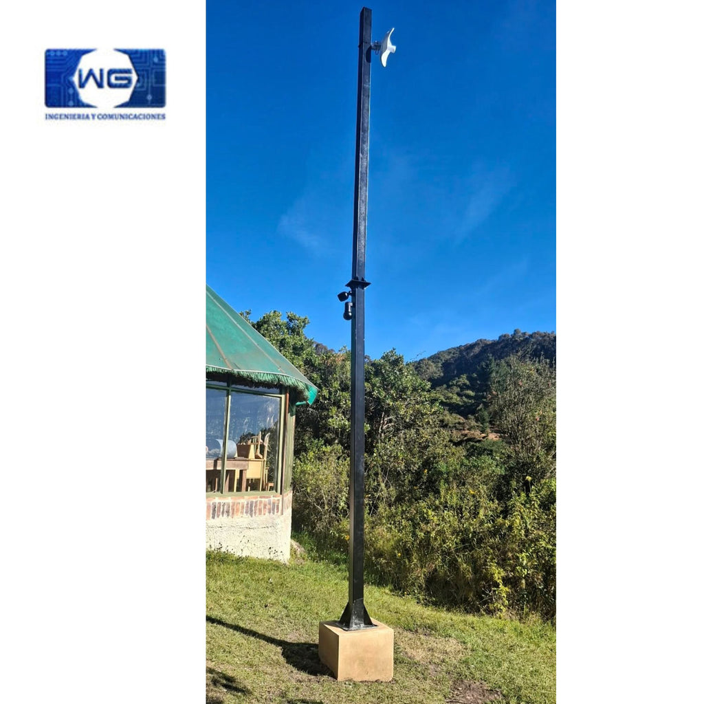 Poste para exteriores de 6 metros
