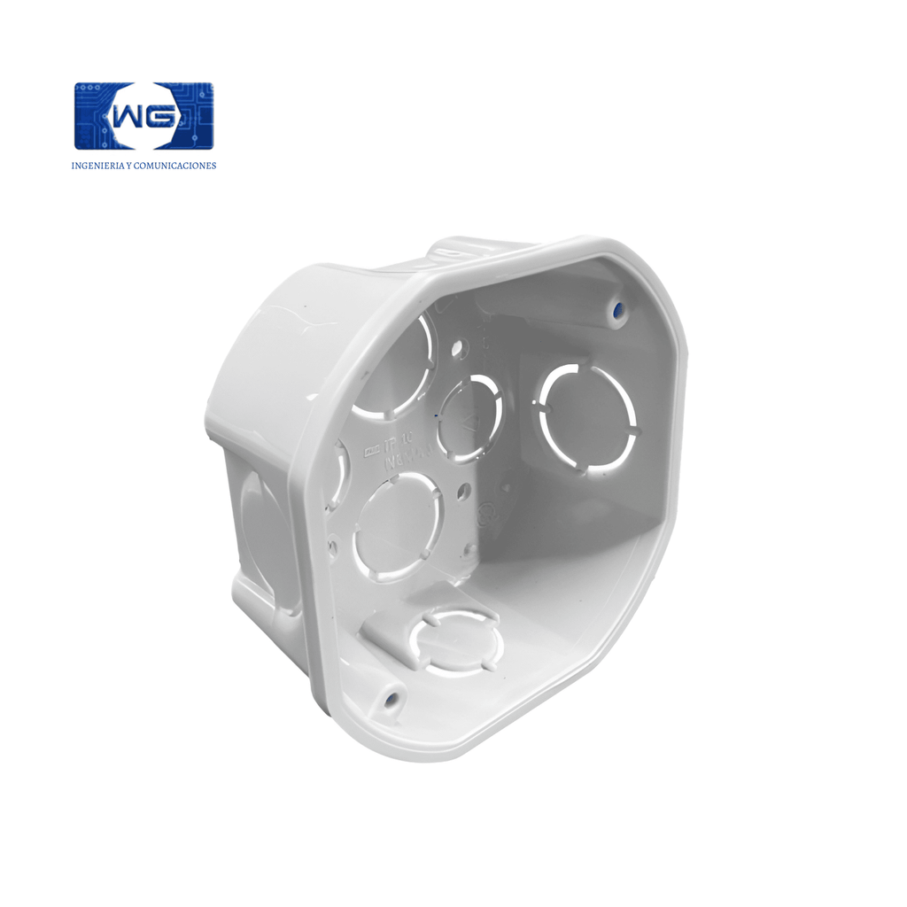 Caja octagonal PVC