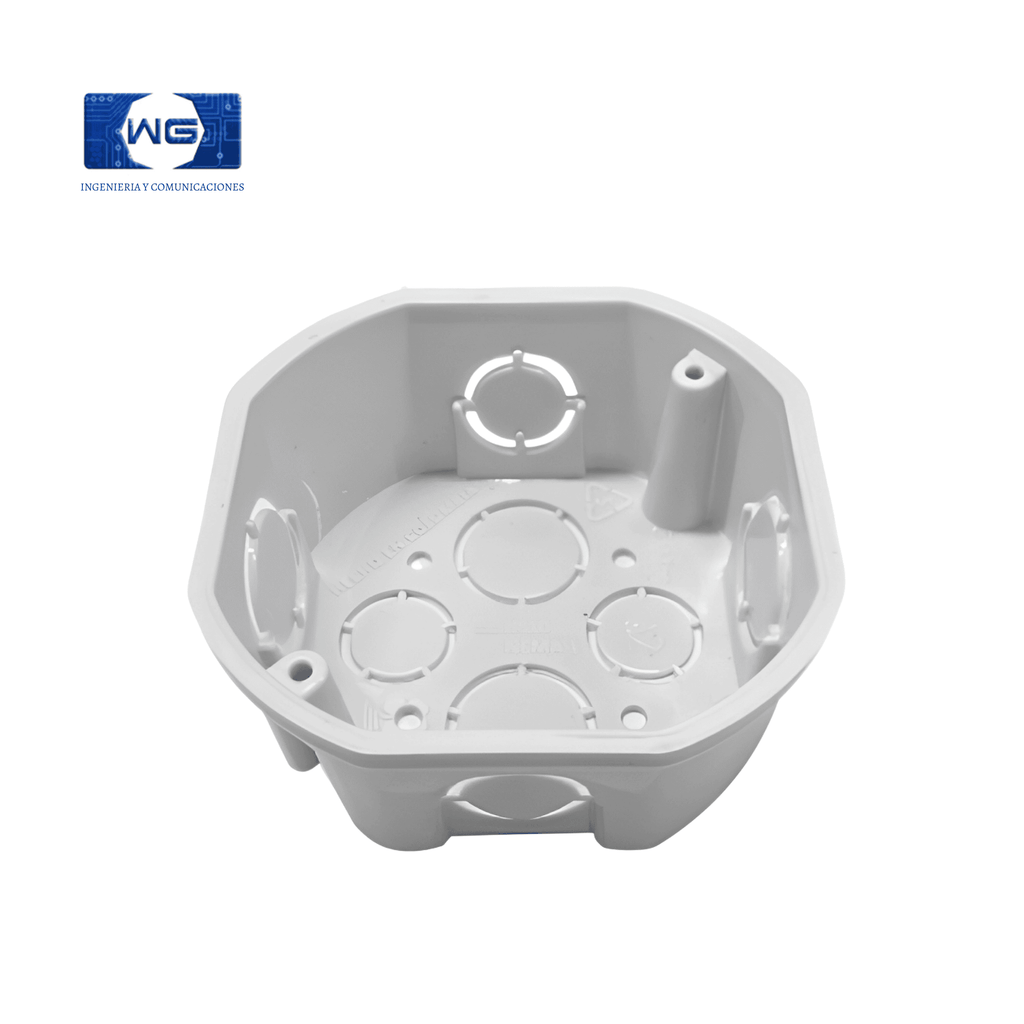Caja octagonal PVC