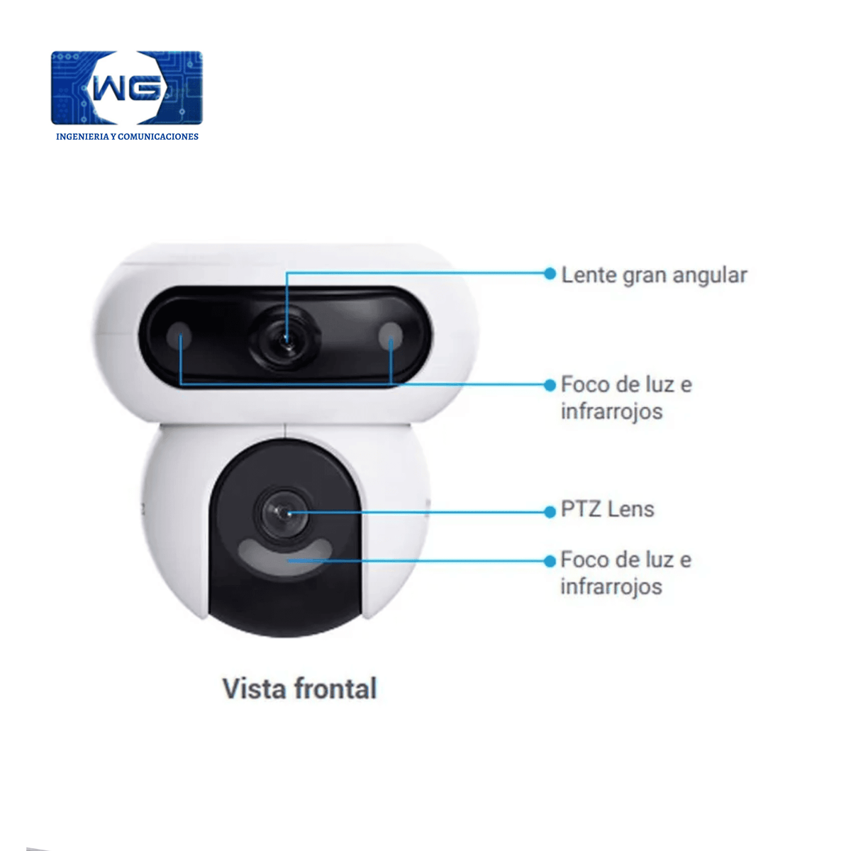 Cámara EZVIZ H90 2K DOBLE LENTE