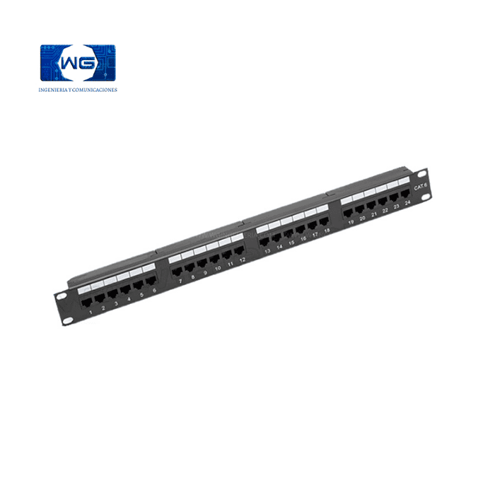 Patch Panel 24 Cat 6