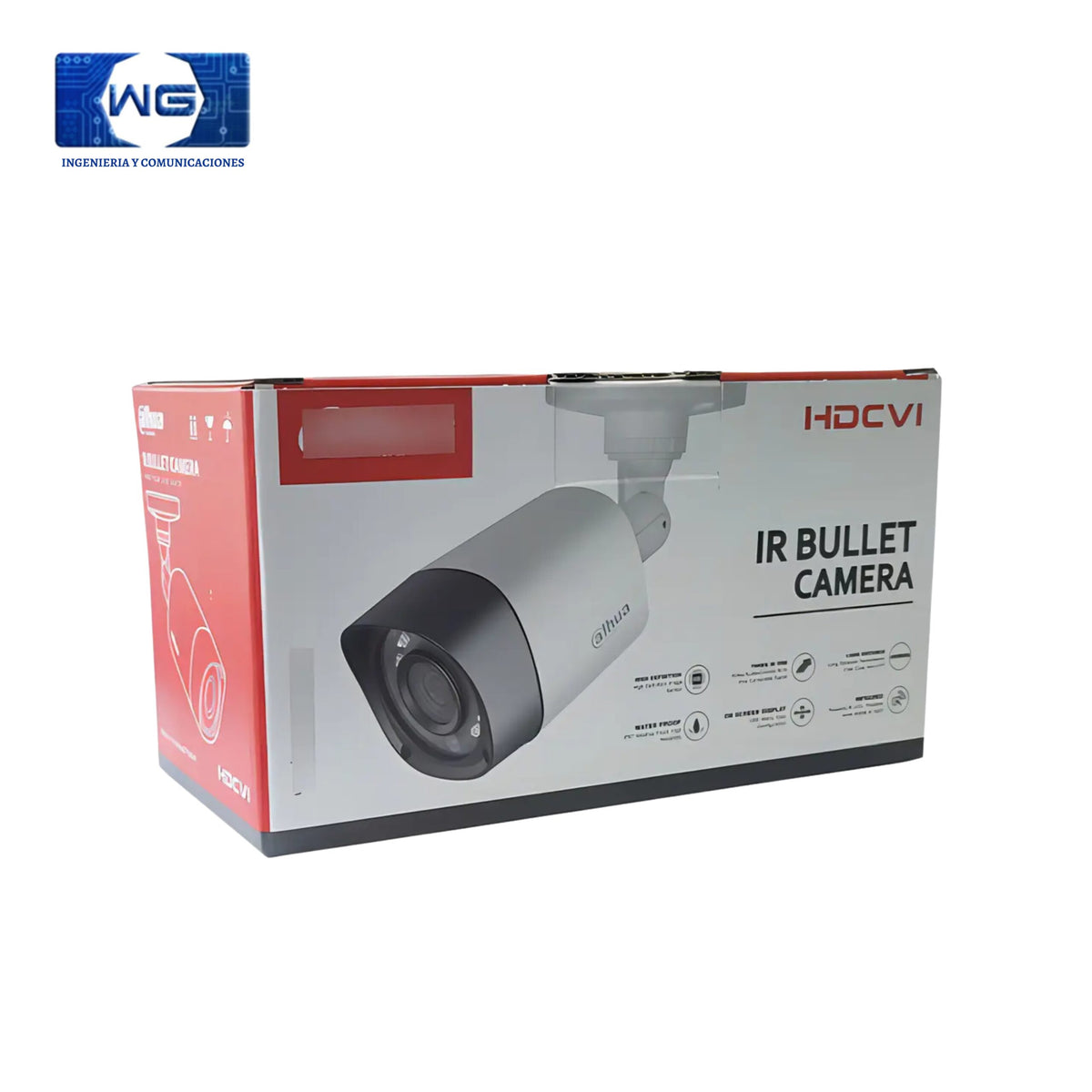Cámara Dahua Bullet 8mp – 4K 2.8mm