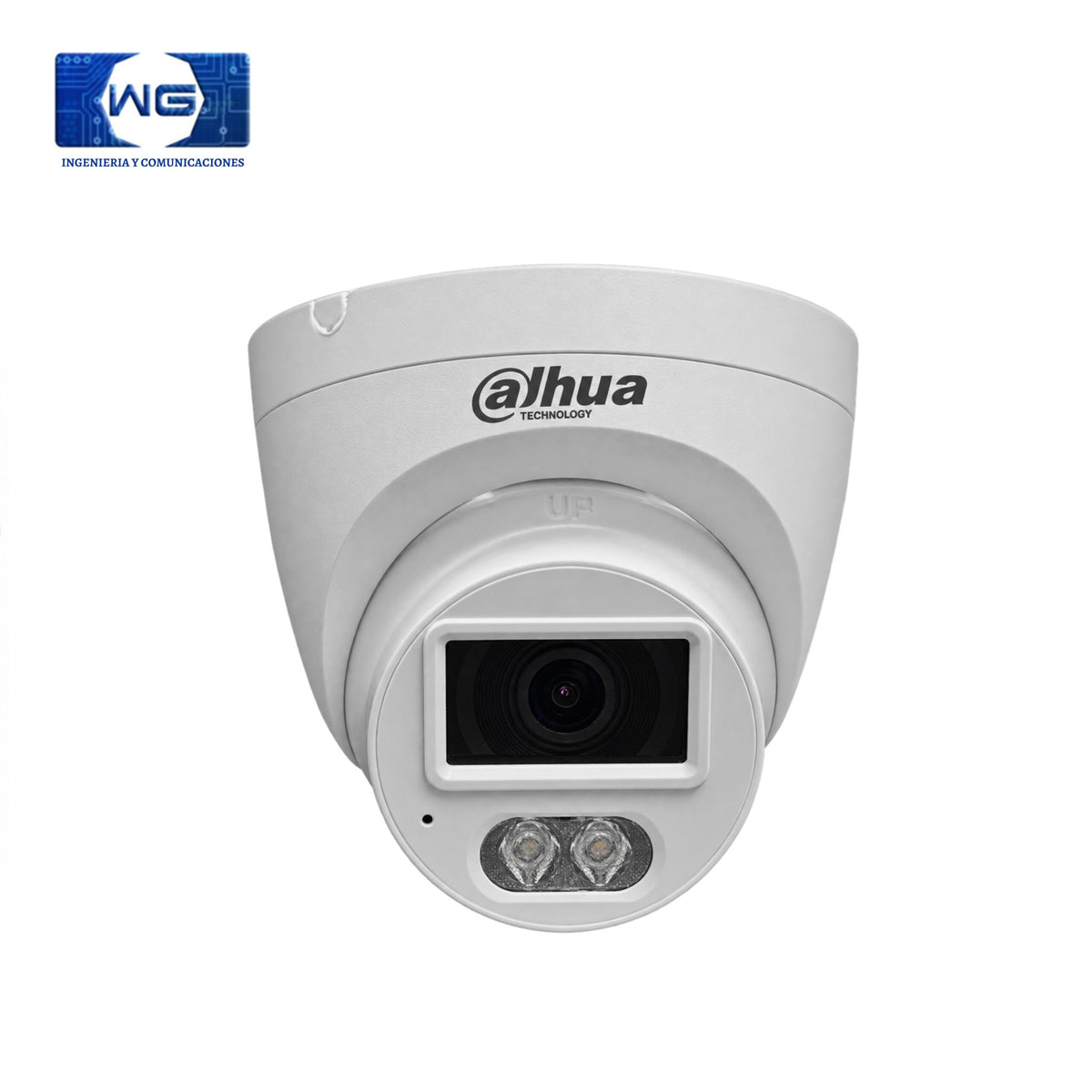 Cámara Dahua domo 5MP Smart Dual Light HAC