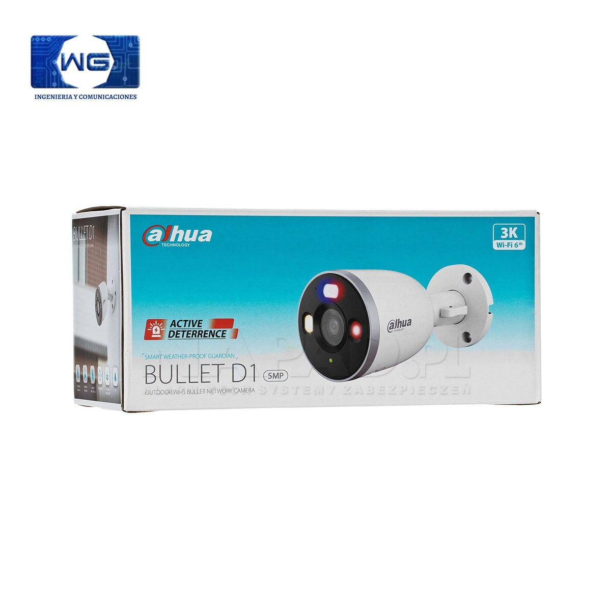 Cámara Dahua Bullet D1 – 3