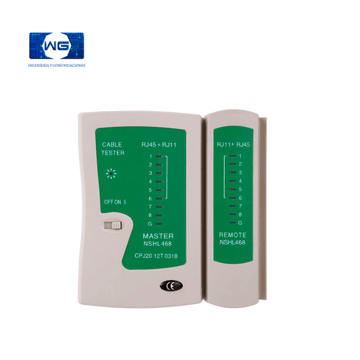 Tester de red RJ 45