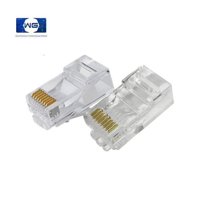 Conectores Plásticos Cat 5e / Cat 6