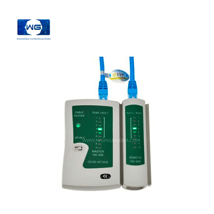 Tester de red RJ 45